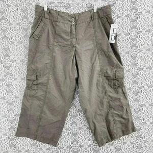 NWT Dalia Collection 100% Cotton Cargo Carpi Pants Women's 14W